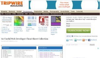 60 Useful Web Developer Cheat Sheet Collection - Marcus P. Zillman